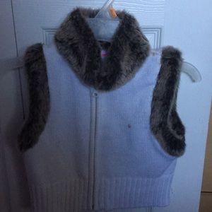 A white sweater fluffy